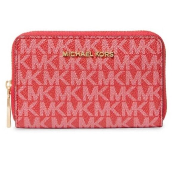 Michael Kors Handbags - Michael Kors Jet Set Zip Card Case